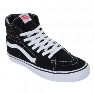 TÊNIS VANS SK8 HI / BLACK WHITE