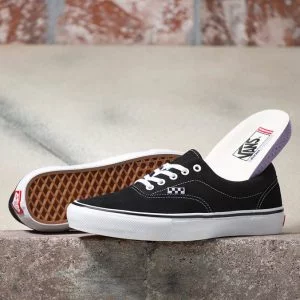 TÊNIS VANS ERA SKATE | BLACK WHITE