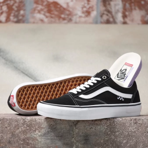 TÊNIS VANS OLD SKOOL SKATE | BLACK WHITE
