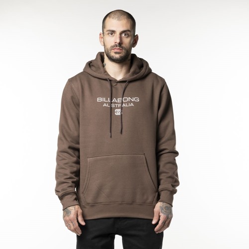 MOLETOM BILLABONG FECH THROWBACK 280GRM | MARROM